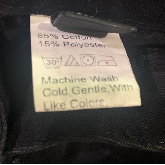 Skirt Black Denim Mid Rise Mini Skirt Shein NEW WITHOUT TAGS Size L - Picture 10 of 13